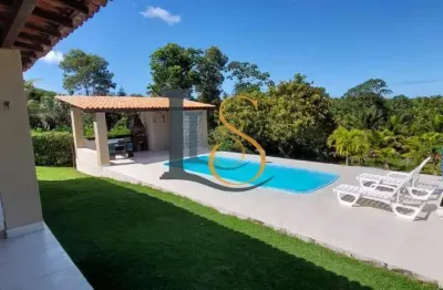 Sítio para venda em camaçari, arembepe (abrantes), 4 dormitórios, 3 suítes, 4 banheiros