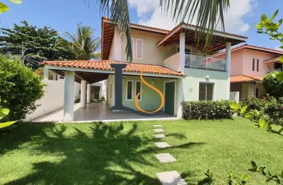 Casa em condomínio para venda em lauro de freitas, buraquinho, 4 dormitórios, 3 suítes, 4 banheiros, 2 vagas