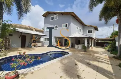 Triplex para venda em lauro de freitas, miragem, 5 dormitórios, 2 suítes, 5 banheiros, 3 vagas