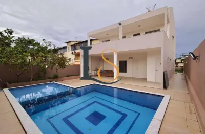 Casa em condomínio para venda em lauro de freitas, buraquinho, 4 dormitórios, 4 suítes, 6 banheiros, 3 vagas