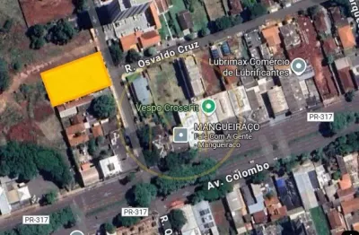 Terreno à venda na Rua Quintino Bocaiúva, 625, Zona 07, Maringá