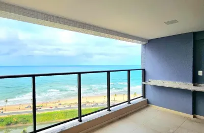 Apartamento 3 quartos, nascente, vista mar, andar alto, residencial clube completo, segurança 24 horas, Jaguaribebe,