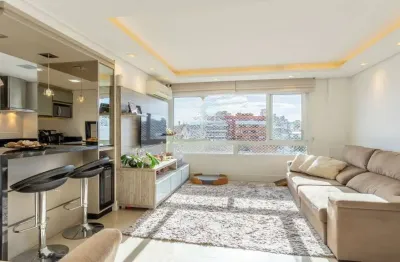 Apartamento semi mobiliado com 2 quartos de bairro petrópolis