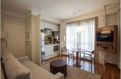 Flat com 1 quarto à venda na Rua São Tomé, --, Vila Olímpia, São Paulo