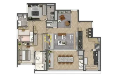 Apartamento com 4 quartos à venda na Rua Borges Lagoa, --, Vila Clementino, São Paulo