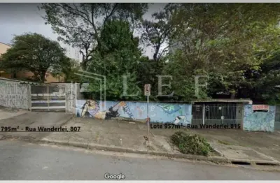 Terreno à venda na Rua Wanderley, --, Perdizes, São Paulo
