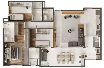 Apartamento com 3 quartos à venda na Rua Marcondes de Andrade, --, Ipiranga, São Paulo