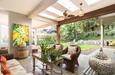 Casa em condomínio fechado com 4 quartos para alugar na Rua Itapaiuna, --, Jardim Morumbi, São Paulo