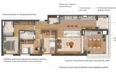 Apartamento com 3 quartos à venda na Rua Coronel Lisboa, --, Vila Mariana, São Paulo