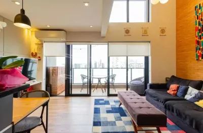 Apartamento com 1 quarto para alugar na Rua Gabriele D'Annunzio, --, Campo Belo, São Paulo