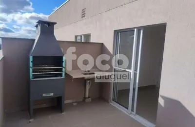 Excelente cobertura no bairro jardim botânico com 96m²