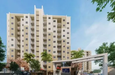 Apartamento de 49m², 2 quartos,1 suíte, varanda e vaga.