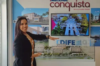 Conquista boulevard park - 2/4 com opção garden e infraestrutura completa de lazer