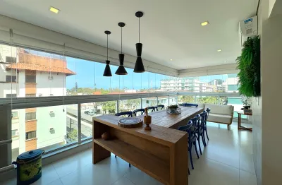 Apartamento decorado à venda no guarujá, praia da enseada.