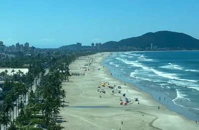 Apartamento à venda com 3 quartos próximo à praia da enseada, guarujá.