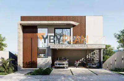 Oportunidade única! casa de alto padrão com 4 suítes, pé-direito duplo e quintal privativo no arquipélago de manguinhos!