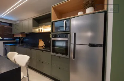 Lindo apartamento 02 quartos finamente mobiliado - pronto para morar na praia dos amores em balneário camboriú - anexo a praia brava