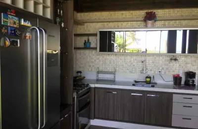 Casa 04 quartos mobiliada e pronta para morar na quadra mar em balneário campo bom - jaguaruna sc