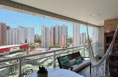 Apartamento com 3 suítes, varanda gourmet e lazer completo com super localização na aldeota.