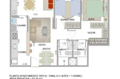 Apartamento com 2 quartos à venda na rua maranhão, barbosa, marília por r$ 530.000