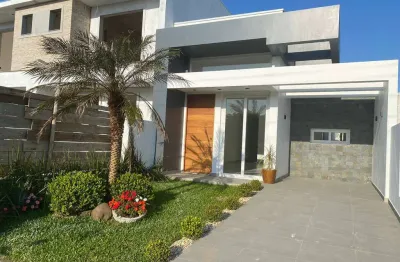 Casa com 2 quartos à venda na rua miraguaia, 33, jardim beira mar, capão da canoa, 75 m2 por r$ 499.000