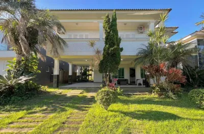 Casa em condomínio fechado com 5 quartos à venda na avenida paraguassu, 71, marina, xangri-lá por r$ 3.290.000