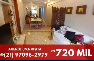 Apartamento com 3 quartos à venda na rua comandante rúbens silva, freguesia (jacarepaguá), rio de janeiro, 126 m2 por r$ 720.000