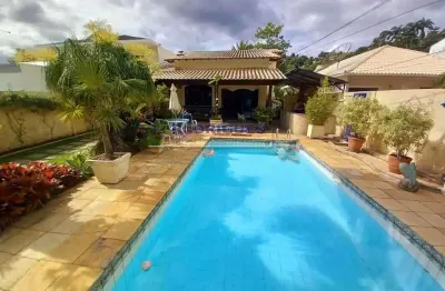 Casa em condomínio fechado com 4 quartos à venda na avenida almirante sílvio figueiredo, jacarepaguá, rio de janeiro, 512 m2 por r$ 1.500.000