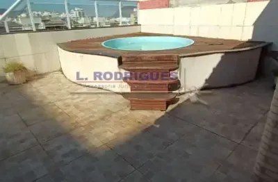 Cobertura com 4 quartos à venda na rua tirol, freguesia (jacarepaguá), rio de janeiro, 261 m2 por r$ 850.000