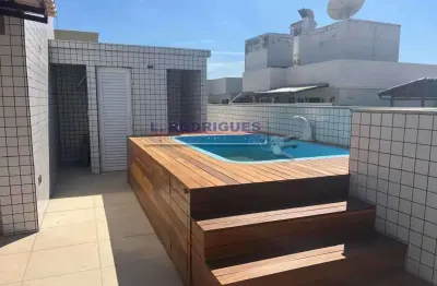 Cobertura com 4 quartos à venda na rua das dálias, vila valqueire, rio de janeiro, 169 m2 por r$ 920.000