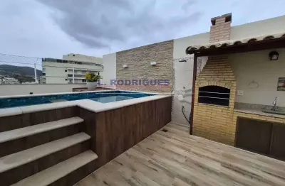 Cobertura com 3 quartos à venda na rua carvalho alvim, tijuca, rio de janeiro, 168 m2 por r$ 1.650.000