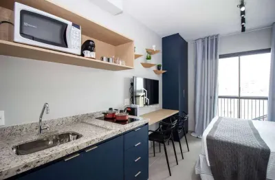 Studio para alugar, 22 m² por r$ 3.365,15/mês - brooklin - são paulo/sp