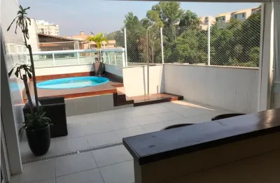 Cond. bora bora hills - 232m2 - 2 salas - 4 quatros - 2 suites - espaço gourmet - piscina