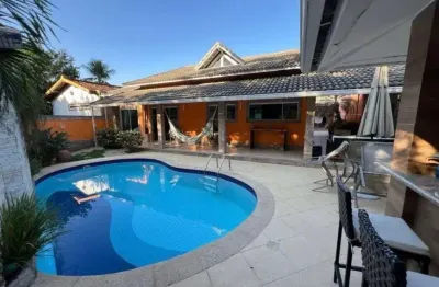 Casa moderna e linear - 4 quartos - piscina e área gourmet