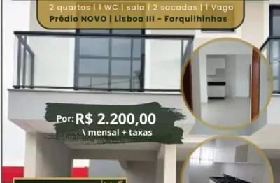 Apartamento 201 novo, r. márcio de andrades, forquilhinha