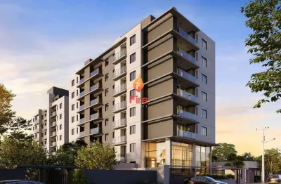 Apartamento para venda em curitiba, centro, 2 dormitórios, 1 suíte, 2 banheiros, 1 vaga