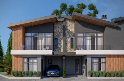 Sobrado à venda na planta, 02 suítes, 01 vaga, moura – gramado rs