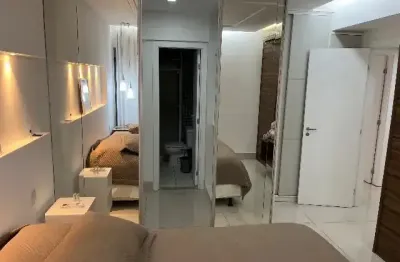 Apartamento em ótima localização, mobiliado no alphaville.