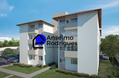Apartamento com 2 quartos à venda na pingo de ouro, 815, monte verde, betim por r$ 237.000