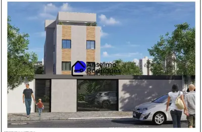 Cobertura com 2 quartos à venda na josé zuquim, 188, santa margarida (barreiro), belo horizonte por r$ 350.000