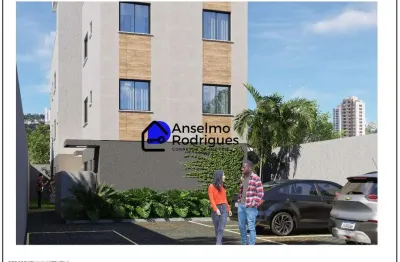 Apartamento com 2 quartos à venda na josé zuquim, 188, santa margarida (barreiro), belo horizonte por r$ 320.000
