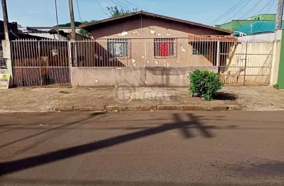 Terreno c. casa madeira, 512 m² por r$ 550.000,00 - aeroporto - londrina/pr