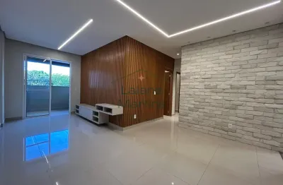 Apartamento novo na 306 sul - 3 quartos (uma suíte) - 80 m² - 2 vagas - semi  mobiliado