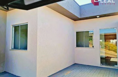 Casa com 3 dormitórios à venda, 70 m² por r$ 340.000 - parque real - pouso alegre/mg