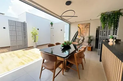 Oportunidade única! casa alto padrão 2/4 mobiliada + área gourmet
