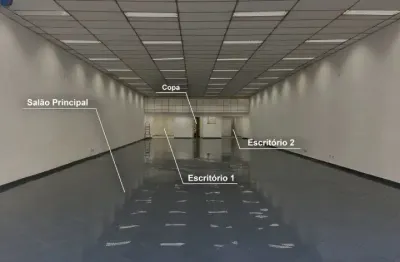 Galpão comercial para locação 400m² com 4 salas, 3 banheiros na mooca - sp