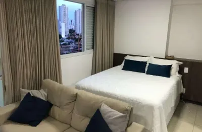 Res. lounge 22 - lounge 22 flat mobiliado para locação com lazer completo no setor oeste próximo a praça do sol