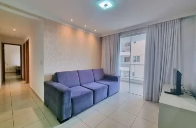 Res. veredas do lago - apartamento para alugar com 2 quartos no setor oeste com closet mobiliado e nascente