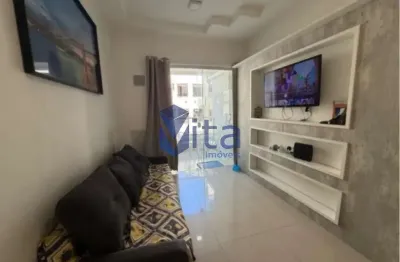 Ótima oportunidade de investimento á 180m do mar. Apartamento mobiliado com 01 dormitório, sacada com churrasqueira e condomínio com piscina.