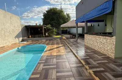 Espaço para lazer com piscina, bairro piratininga, próximo à ufms
